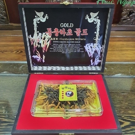ĐÔNG TRÙNG HẠ THẢO NGUYÊN CON HÀN QUỐC HỘP 45gram