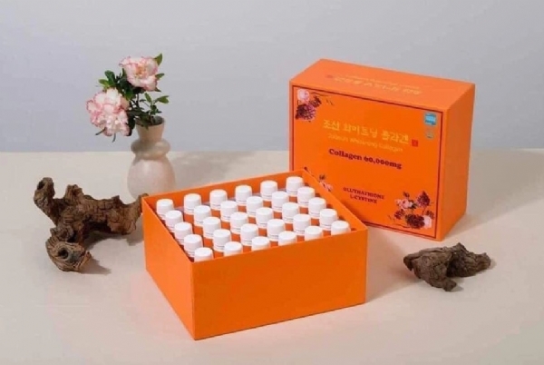 Nước uống Collagen trắng da, căng bóng, chống lão hóa Joseon Whitenning Collagen 30 ống Hàn Quốc